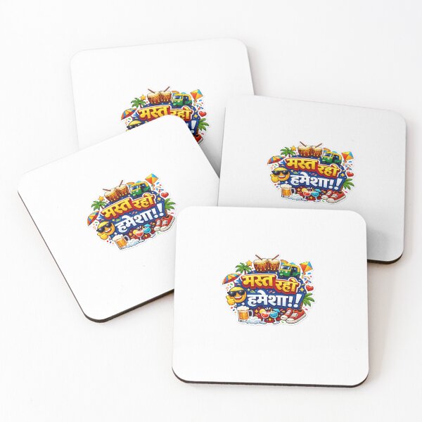 Item preview, Mast Raho Hamesha Hindi Sticker designed and sold by Monesh-Studio.