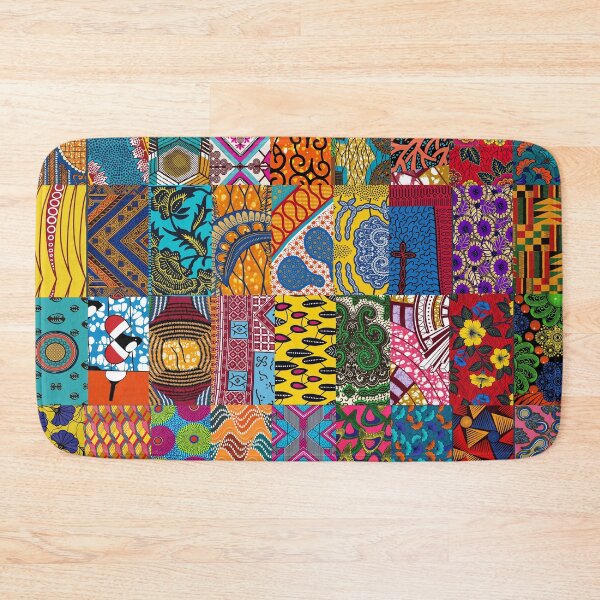 Item preview, African Wax Print Patchwork Inspired Design - Ankara - Ghana Fashion Style  designed and sold by Divine Ease.