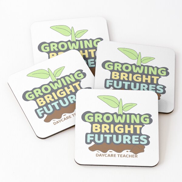 Item preview, Daycare Teacher Growing Bright Futures | Early Childhood Educator Design designed and sold by Nubrixa-Studio.