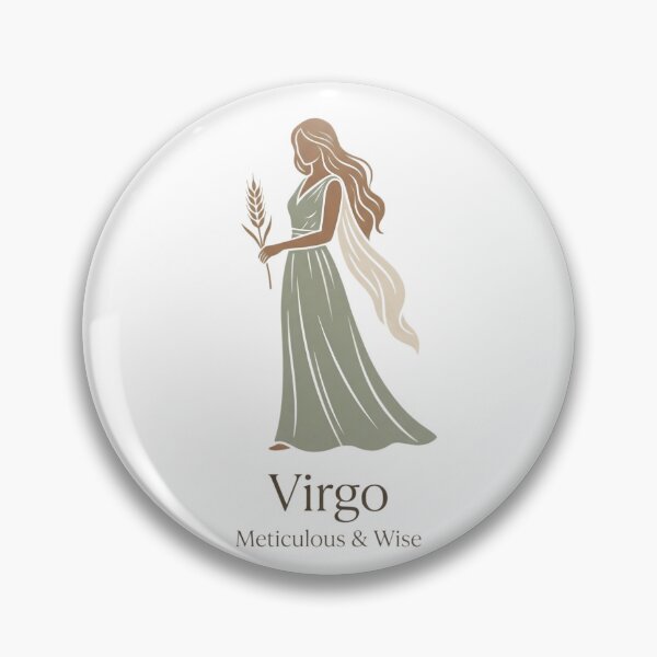Item preview, Virgo Daily Horoscope – Meticulous & Wise Zodiac Maiden Astrology Artwork designed and sold by Bhaskar Digital Art.