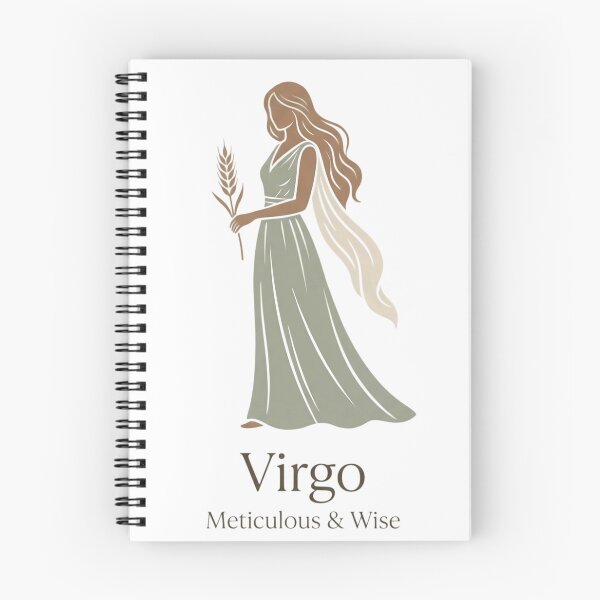 Item preview, Virgo Daily Horoscope – Meticulous & Wise Zodiac Maiden Astrology Artwork designed and sold by Bhaskar Digital Art.