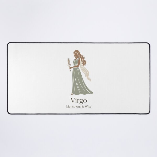Item preview, Virgo Daily Horoscope – Meticulous & Wise Zodiac Maiden Astrology Artwork designed and sold by Bhaskar Digital Art.