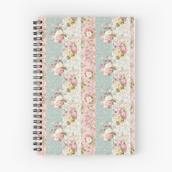 Item preview, Vintage Floral Stripe Seamless Pattern designed and sold by Kritiveemporio.