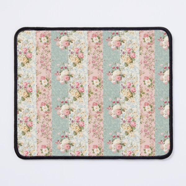 Item preview, Vintage Floral Stripe Seamless Pattern designed and sold by Kritiveemporio.