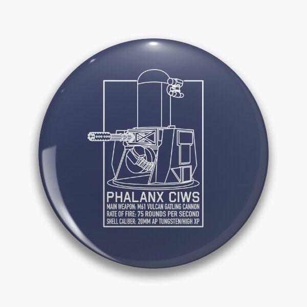 Item preview, Phalanx CIWS Gatling Gun Blueprint Weapon System Infographic Information Gift designed and sold by MilitaryMart.