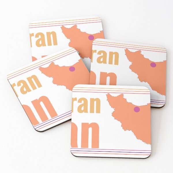 Item preview, Tehran Iran City Marked On Country Map designed and sold by TheIconSmith.