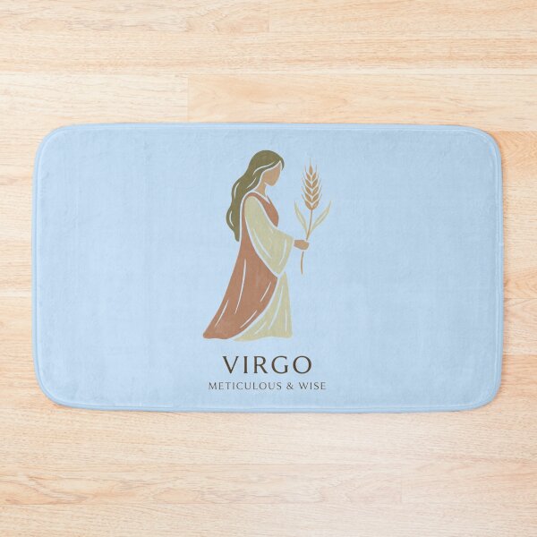 Item preview, Virgo Daily Horoscope Zodiac Sign – Meticulous & Wise Minimalist Astrology Design designed and sold by Bhaskar Digital Art.