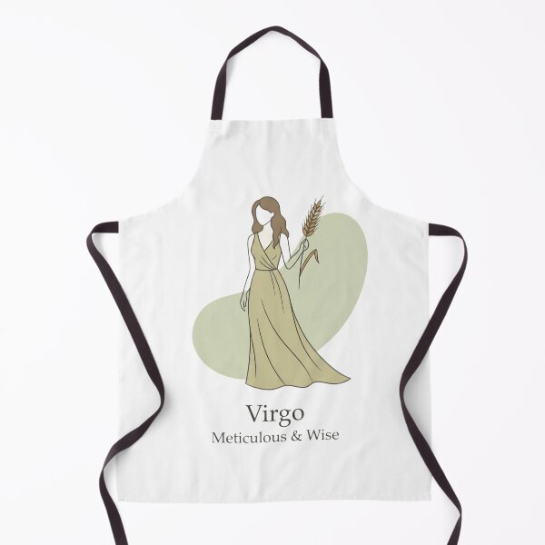 Item preview, Virgo Daily Horoscope – Elegant Zodiac Maiden Astrology Art designed and sold by Bhaskar Digital Art.