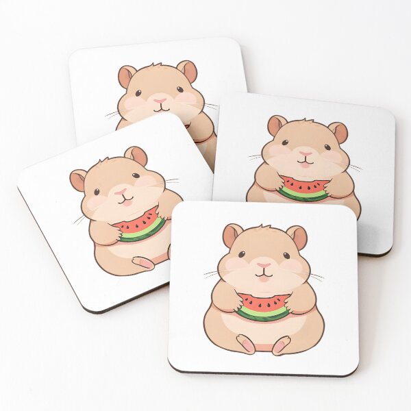 Item preview, Watermelon Capybara — Summer Kawaii Sticker designed and sold by tommysworks.