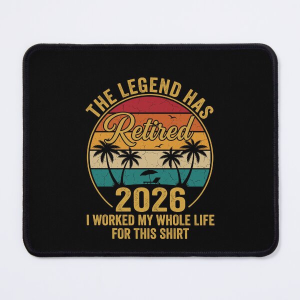 Item preview, The Legend Has Retired 2026 I Worked My Whole Life For This Retirement Vacation Gift designed and sold by SofenArt.