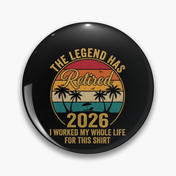 Item preview, The Legend Has Retired 2026 I Worked My Whole Life For This Retirement Vacation Gift designed and sold by SofenArt.