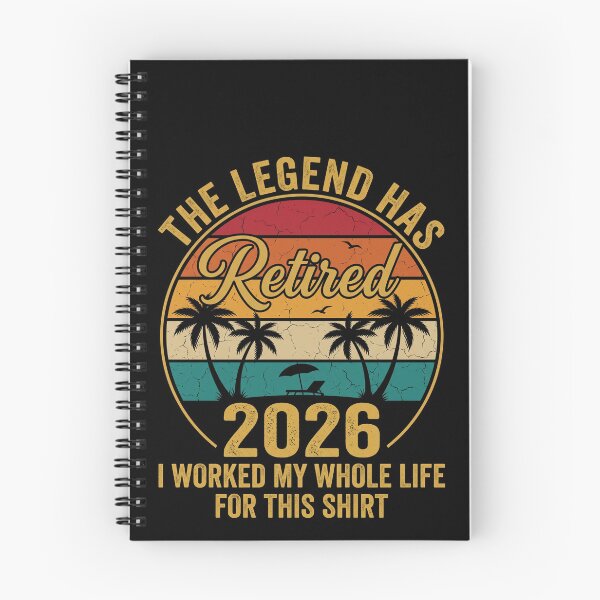 Item preview, The Legend Has Retired 2026 I Worked My Whole Life For This Retirement Vacation Gift designed and sold by SofenArt.