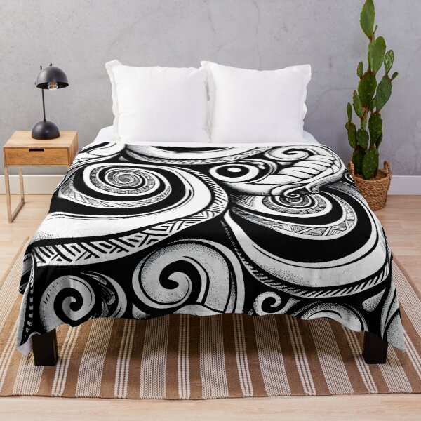 Item preview, New Zealand Māori Paua Pattern Koru Design 919 designed and sold by GrinGalore.