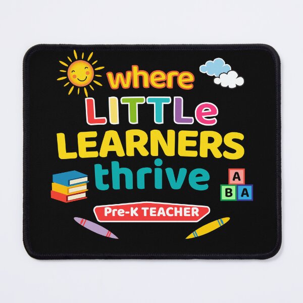 Item preview, Pre-K Teacher Where Little Learners Thrive | Early Childhood Education Design designed and sold by Nubrixa-Studio.
