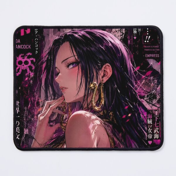 Item preview, Dark Pirate Queen Anime Inspired Portrait – Elegant Gothic Fantasy Warrior Girl designed and sold by Dyan4.