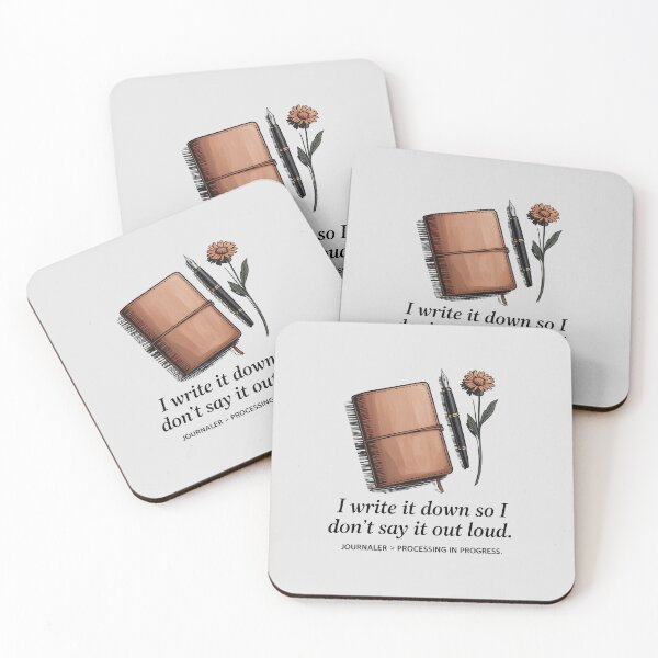Item preview, Vintage Journaler Leather Diary Pen Flower Design designed and sold by Enea Kelo.