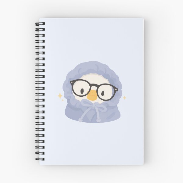 Item preview, Nerd Duck Sticker – Funny Kawaii Duck with Glasses designed and sold by Art Fly.