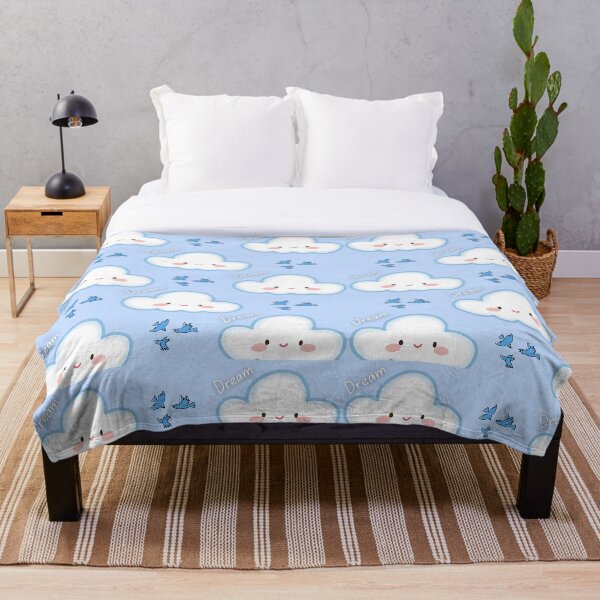 Item preview, Cute Dream Clouds and Birds Seamless Pattern designed and sold by SeJaa.