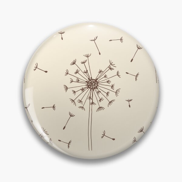 Item preview, Dandelion seed head - botanical nature print designed and sold by OhNoNotAgain42.
