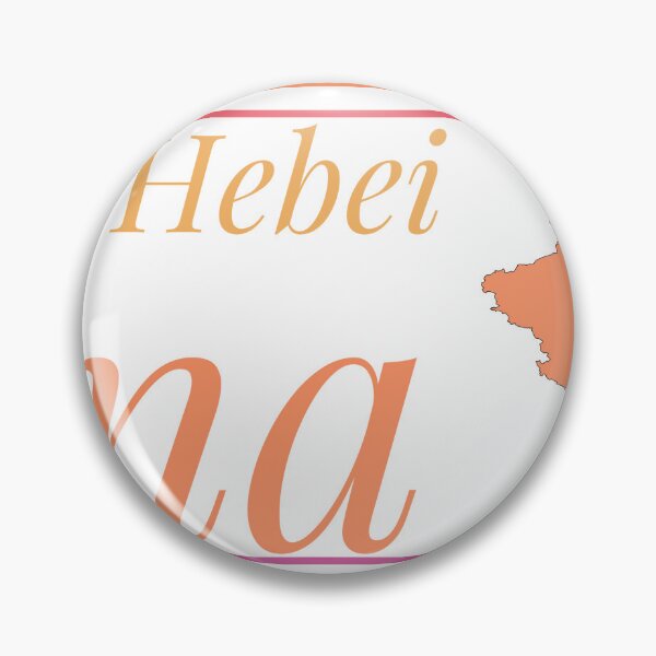 Item preview, Tangshan Hebei China City Marked On Country Map designed and sold by TheIconSmith.
