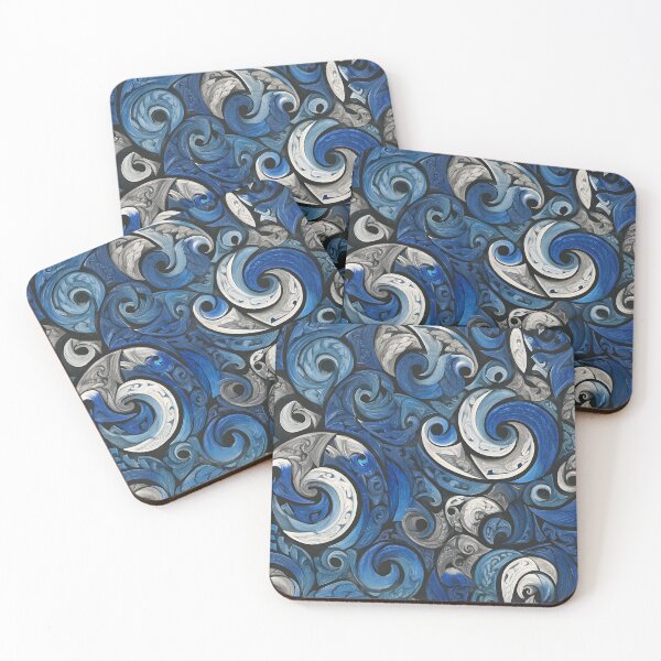 Item preview, New Zealand Māori Paua Pattern Koru Design 920 designed and sold by GrinGalore.