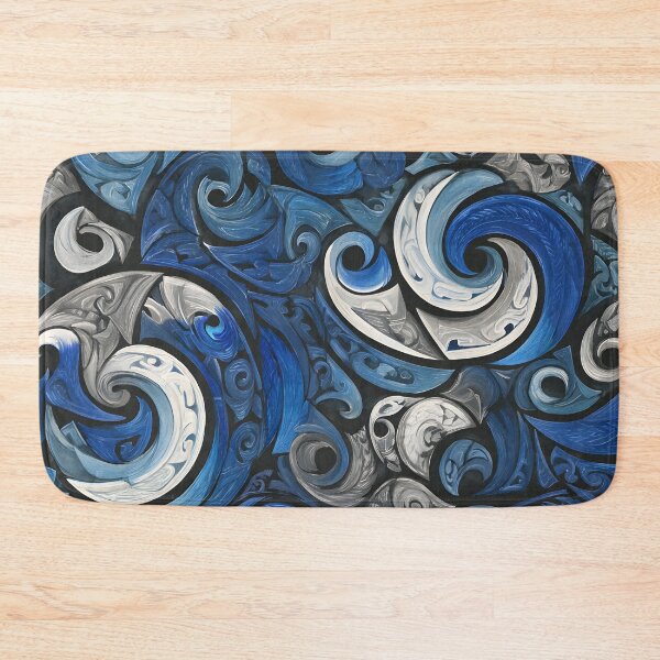 Item preview, New Zealand Māori Paua Pattern Koru Design 920 designed and sold by GrinGalore.