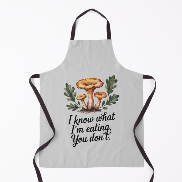 Item preview, Watercolor Mushroom Foraging Chanterelle Mycology Quote designed and sold by Enea Kelo.