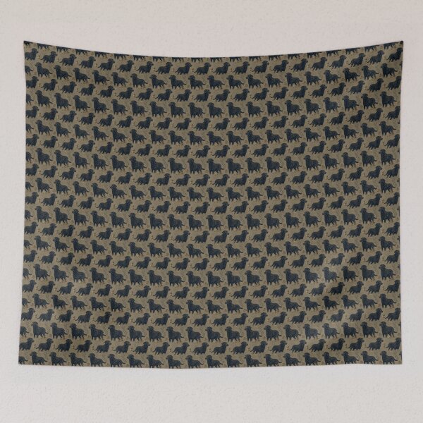 Item preview, Black Labrador Retriever Pattern designed and sold by Pioneer Spirit Market.