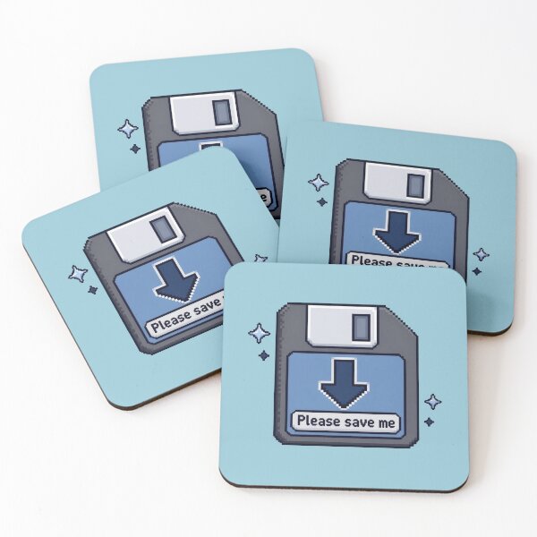 Item preview, Please Save Me – Floppy Disk designed and sold by Icareis-Studios.