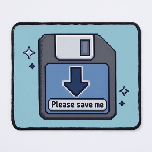 Item preview, Please Save Me – Floppy Disk designed and sold by Icareis-Studios.