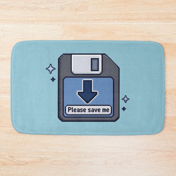 Item preview, Please Save Me – Floppy Disk designed and sold by Icareis-Studios.
