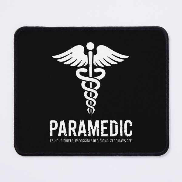 Item preview, Paramedic Caduceus Medical Symbol Minimal Line Art designed and sold by Enea Kelo.
