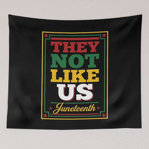 Item preview, They Not Like Us Juneteenth Black Freedom African American Celebration designed and sold by SofenArt.