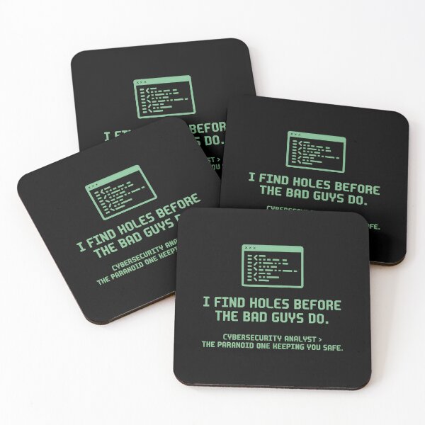 Item preview, Funny Cybersecurity Analyst I Find Holes Hacker Quote designed and sold by Enea Kelo.