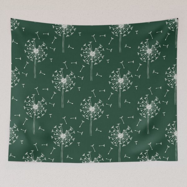 Item preview, Dandelion seed head - botanical nature print designed and sold by OhNoNotAgain42.