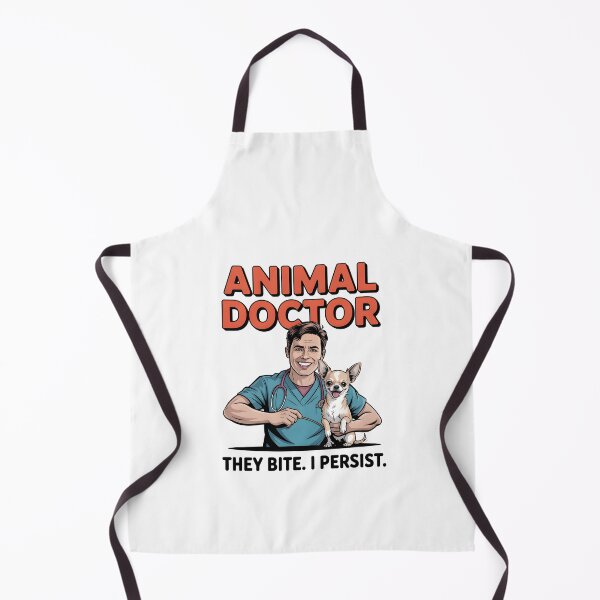 Item preview, Veterinario Doctor de animales Ellos muerden Yo persisto Gráfico designed and sold by Enea Kelo.