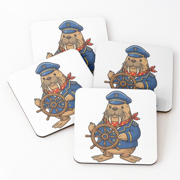 Item preview, Captain Walrus Navigator designed and sold by BoldConcept43.