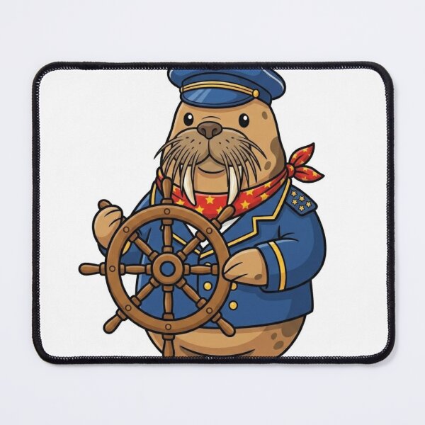 Item preview, Captain Walrus Navigator designed and sold by BoldConcept43.