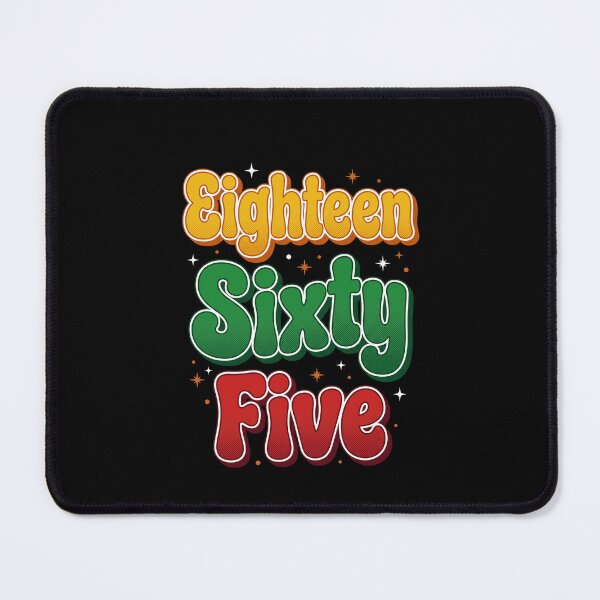 Item preview, Eighteen Sixty Five Historical Year Commemoration Date designed and sold by SofenArt.