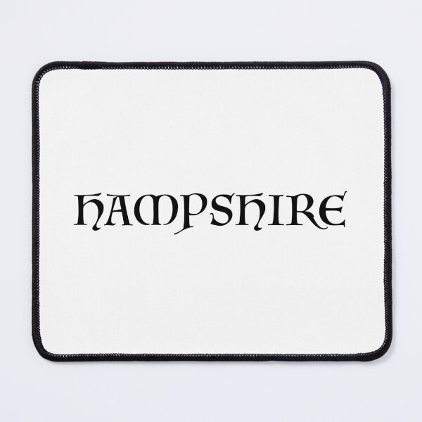 Item preview, Hampshire old medieval style text (Black) designed and sold by STUDIO-72.