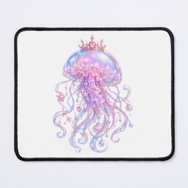 Item preview, Iridescent JellyFish with Crown designed and sold by StrawberryStudio.