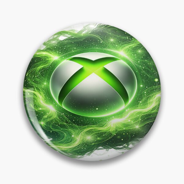 Item preview, Xbox Energy Core – Glowing Green Gaming Emblem designed and sold by Artisan Finds Online.