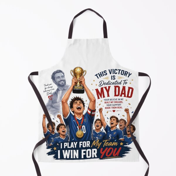 Item preview, Victory Dedicated To My Dad Sports Design designed and sold by Nuvoro Gifts.