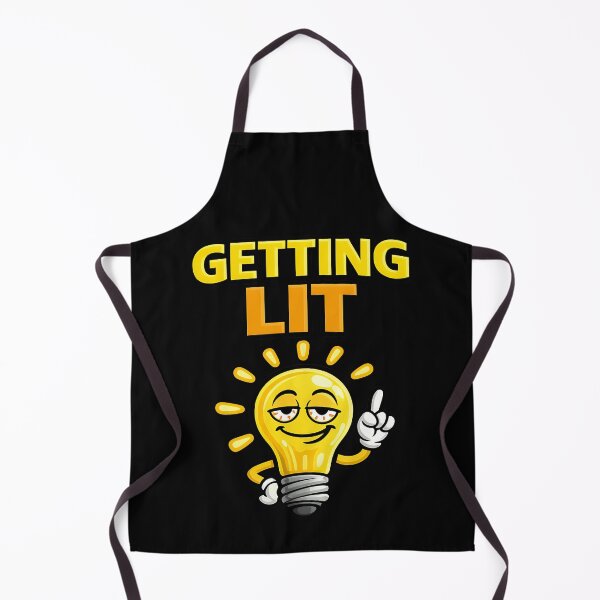Item preview, Getting Lit Funny Stoner Light Bulb Design designed and sold by TeeTimeTreasure.