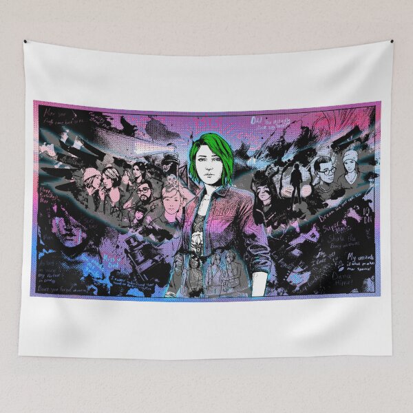 Item preview, Chloe Price: Queen of Ravens tapestry  designed and sold by Iris-Gallery.