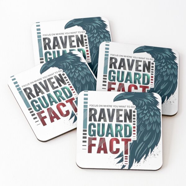 Item preview, Raven Guard Fact  | Gothic Crow Bird Graphic | Dark Nature Vector | Streetwear Wildlife designed and sold by Akseries.