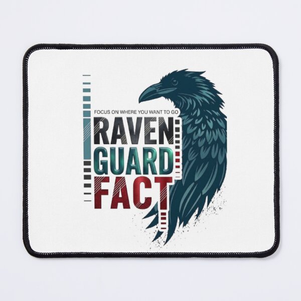 Item preview, Raven Guard Fact  | Gothic Crow Bird Graphic | Dark Nature Vector | Streetwear Wildlife designed and sold by Akseries.