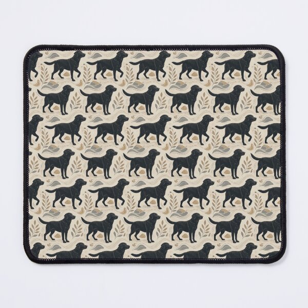 Item preview, Black Labrador Retriever Pattern designed and sold by Pioneer Spirit Market.