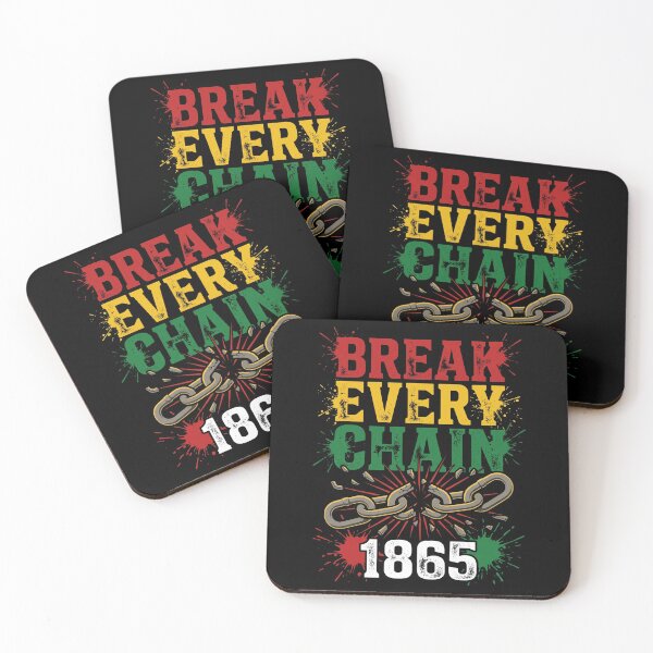 Item preview, Break Every Chain 1865 Juneteenth Emancipation Black History Freedom Day designed and sold by SofenArt.