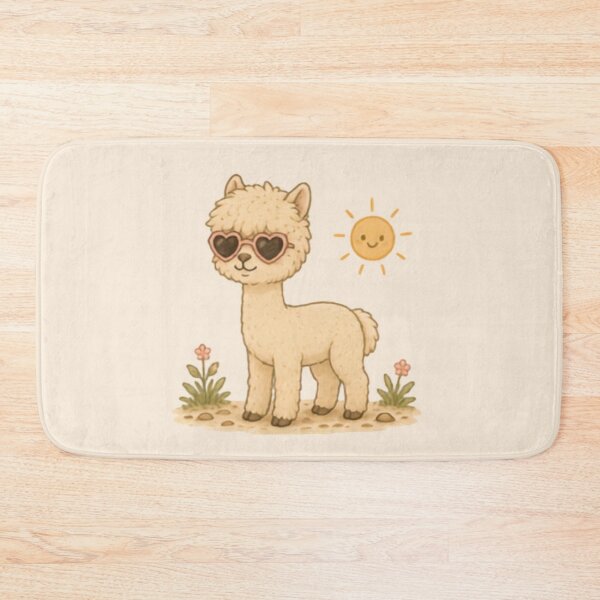 Item preview, Summertime Alpaca designed and sold by MellowMunchkins.